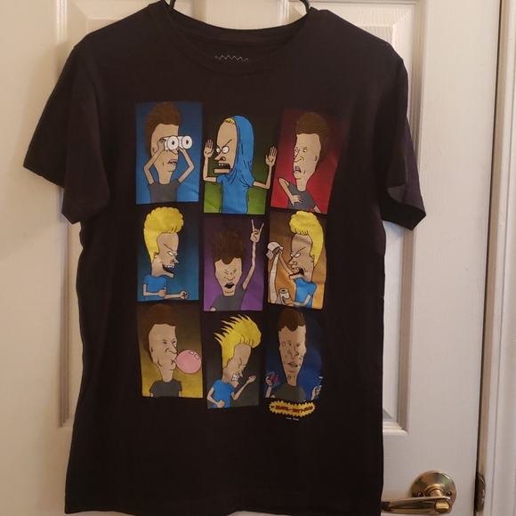 Beavis & Butthead T-Shirt Black Small - Picture 1 of 4